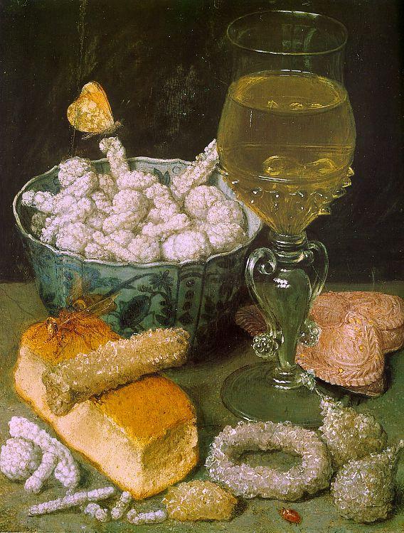 Georg Flegel Still Life with Bread and Confectionery 7